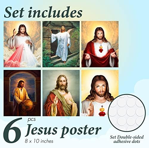 97 Decor Isusove slike za zid-Isusov Poster Hrista, Isusovi zidni umetnički otisci, katoličko Sveto srce Isusa