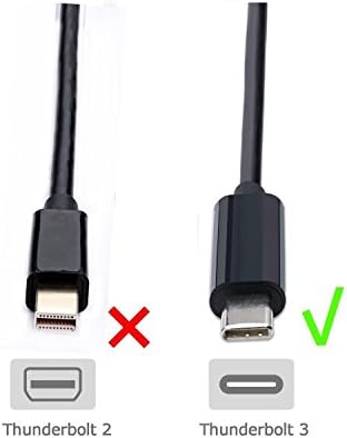 USB-C na VGA, CableDeconn Thunderbolt 3 Tip C na VGA muški Konverter Adapter kabl 1.8 M
