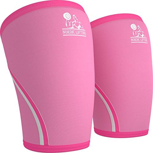 Nordijsko podizanje koljena rukava srednja - ružičasta paketa sa zidnom kuglicom 30 lb