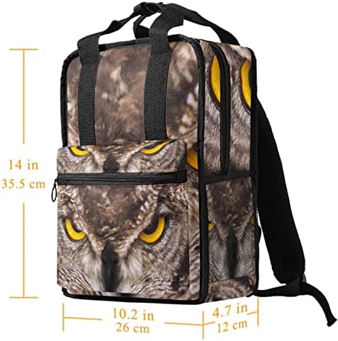 VBFOFBV Lagani casual backpack za laptop za muškarce i žene, sove životinje