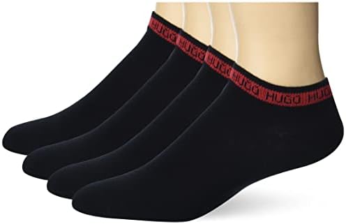 Hugo Muške 2 paketa logo pamučne čarape za gležnjeve