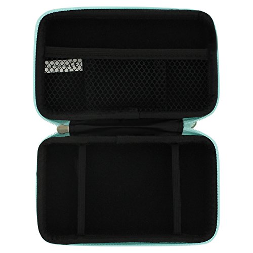 Zedlabz EVA hard Travel case & amp; slušalice za Nintendo DS Lite, DSi & amp; 3DS-Ice Blue