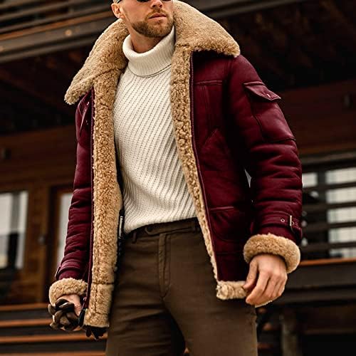 Muška zadebljana jakna Ležerne prilike pune isključivanja Zima zgodan patchkwork jakne