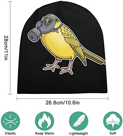Smiješna ptica unisex Beanie Hat Warm lobanja kapa za pulover za spavanje Ležerne prilike
