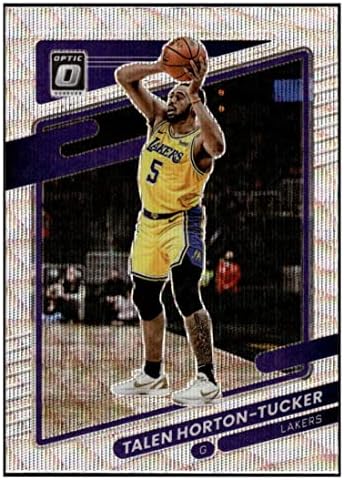 Talen Horton-Tucker 2021-22 Donruss optički srebrni val 103 Fanatic box set NM + -MT + NBA košarkaški