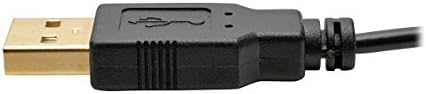 Tripp Lite 4K HDMI za prikazivanje video pretvarača sa USB-om, muška-žena, 4kx2k @ 30Hz HDMI do DP, 6 inča,