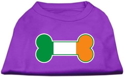 Mirage proizvodi za kućne ljubimce 14-inčna zastava kostiju Irska majica zaslona za kućne ljubimce,