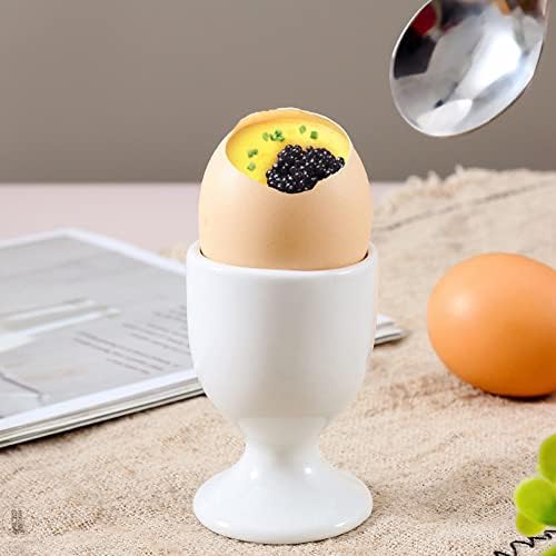 2kom keramičke čašice za jaja Porculanski držači Postolja za jaja ladica za čaše za jaja Kuhinjski uređaji