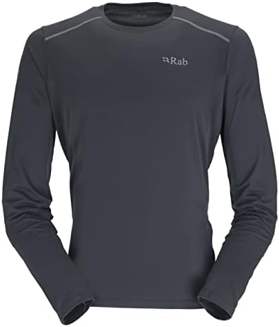 RAB Muška Force LS Tee lagana majica dugih rukava za planinarenje, penjanje i trčanje