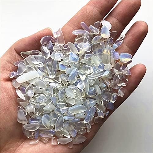 Binnanfang AC216 50g 5-7 mm prirodni šljunak skupljajući kamenje Crystal Hearing Reiki Prirodni kamenje