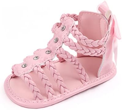 Dojenčad djevojke pojedinačne cipele izdužene prve šetače cipele s magim sandale princeze cipele za hodanje