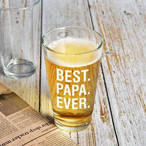 Najbolja čaša za pivo Papa Ever, ideja za nove poklone za tatu Papa Djed tata da bude muškarac muž rođendan