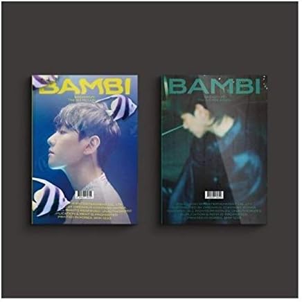 Exo Baekhyun Bambi 3. Mini album Photobook Verzija Night Rain Cover CD + 2p preklopni poster + 88p Photobook