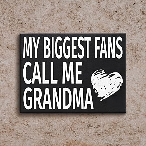 JennyGems baka pokloni, moji najveći fanovi me zovu baka drveni znak, poklon za baku, dekor police