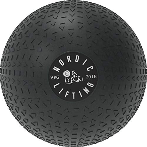 Nordic Lifting Slam Ball 20 LB paket sa zidnom loptom 25 lb