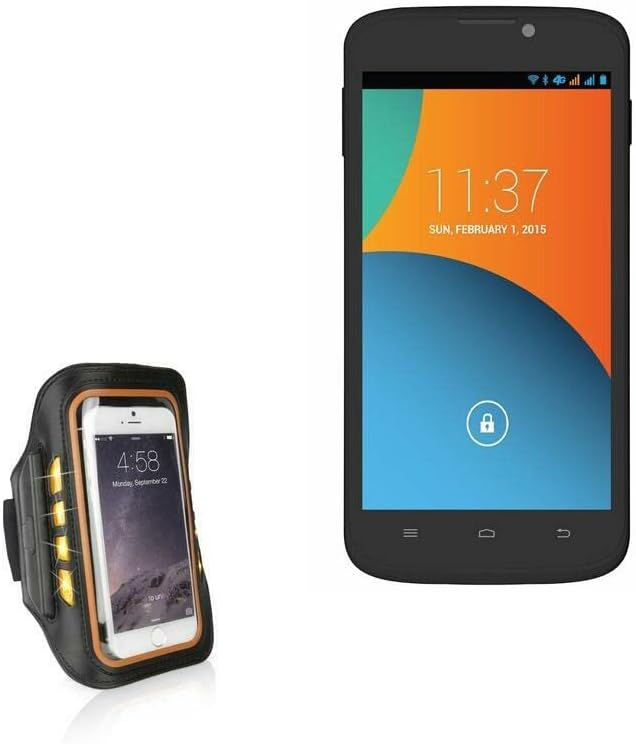Boxwave Case kompatibilan sa čekom od šljiva LTE - Jogbrite Sportska ručica, visoka vidljivost sigurnosnih