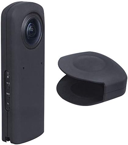 Tiuihu prenosiva silikonska futrola za Ricoh Theta Z1 360 stepeni Kamera，koža za Ricoh Theta Z1 vodootporna