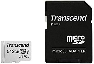 Transcend 512GB microSDXC/SDHC 300s memorijska kartica TS512GUSD300S-A