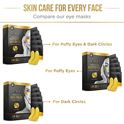 DERMORA 24k zlatna maska za oči-100 pari gelova za oči – tretmani natečenih očiju i podočnjaka- izgledajte