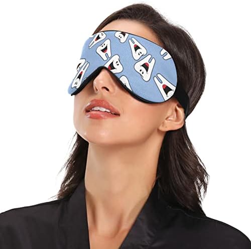 Unisex maska ​​za spavanje za spavanje Sretna-lijepa noćna noćna maska ​​za spavanje za spavanje