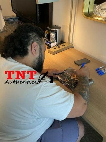 Bronson Reed potpisao WWE NXT ulaz 8x10 fotografija 1 Jonah - autogrameno hrvanje fotografija