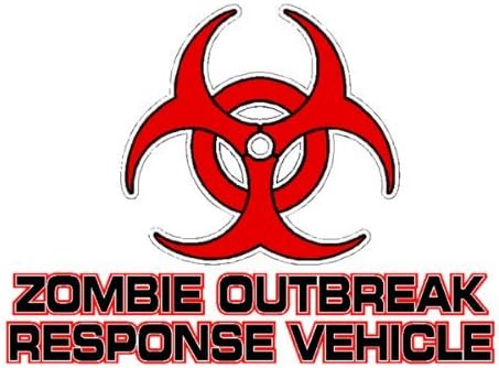 Svjetski dizajn zombija izbijač za odziv vozila / naljepnica automobila