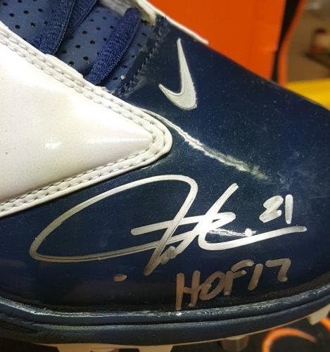 Ladainian Tomlinson autogramirao San Diego Chargers Nike Cipele SZ 13. Svjedok JSA - autogramirani