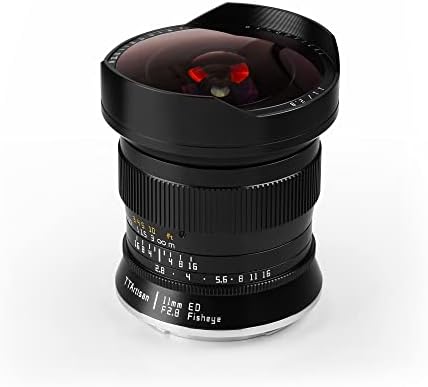 TTartisan 11mm F2.8 Ultra širokougaoni Fisheye objektiv, kompatibilan sa Nikon F-Mount DSLR