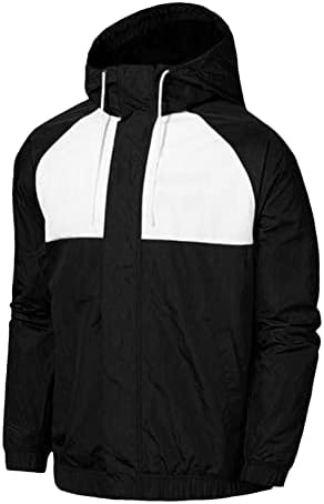 Maiyifu-GJ muški jaknu vjetrootlacke patchwork jakna tanka puni zip softshell kaput vanjski opružni proletni