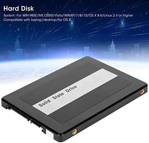 Jopwkuin SSD uređaj, kompaktna stabilna čvrsta državna hard disk za pohranu tvrdog diska čvrsta