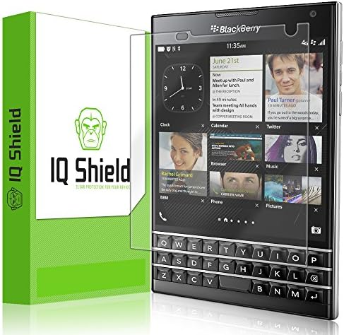 IQ štit zaštitnik ekrana kompatibilan sa BlackBerry Passport LiquidSkin prozirnim filmom protiv