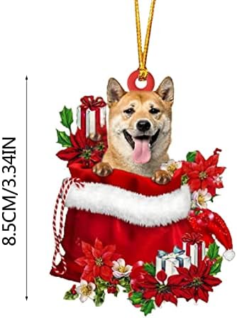 2022 novi lik za pse za pse prije božićnog automobila privjesak za božićnjak privjesak božićni