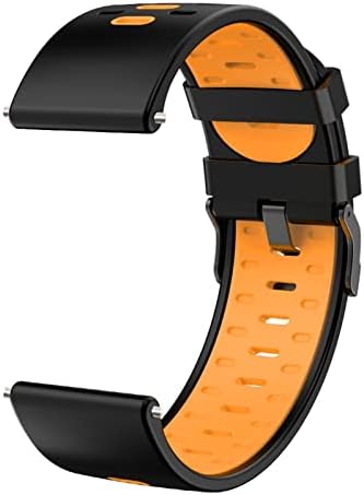 DAVNO 22mm silikonske trake za Suunto 9 Peak na otvorenom Sport Smart Watch prozračan za Coros VERTIX zamjensku