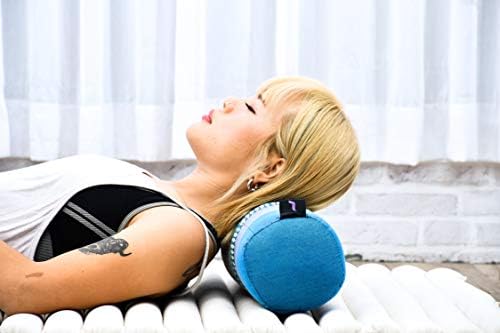 Leewadee Veliki joga jastuk - jastuk za cijev oblika za meditaciju, jastuk za rastezanje, izrađen od ekološkog