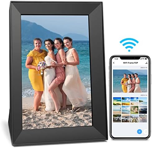 Digitalni okvir za fotografije, Eco4life 8-inčni WiFi Smart Frame sa 16GB skladištem 1280x800