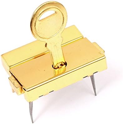 Aexit kofer ladica ormar hardver HASP kutije kopča Toggle Lock Latch Gold Tone Reze w ključ