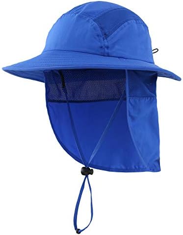 Početna preferirajte UPF 50+ dječački šešir za sunce s preklopom za vrat ljetni šešir na plaži Kids