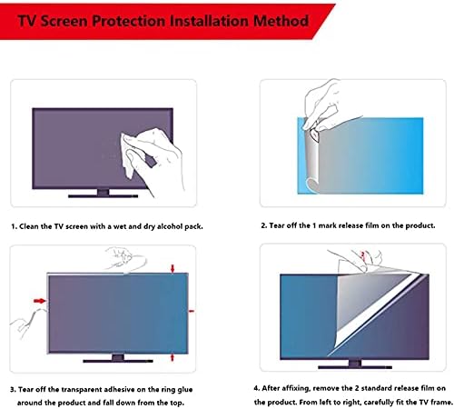 Kelunis zaštitni ekran za klizanje, anti plavi filter filmova za zaštitu očiju Plavo svjetlo Zaštita za