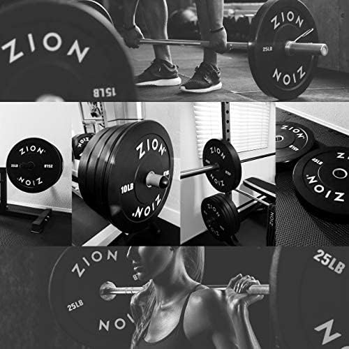 Zion Fitness Onyx LB 2-inčni Olimpijski Branik ploče težina Set IWF Standard