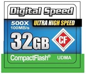 Digital Speed 32GB 500X Professional High Speed 100MB/s klasa memorijske kartice bez grešaka 10