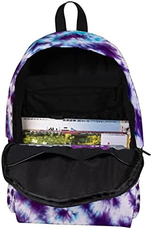 VBFOFBV ruksak za ženske dnevne laptop ruksak za laptop Travel Casual torba, kravata boja ljubičasta