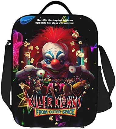 Uaxerou Killer horor Klowns film iz svemira izolovana torba za ručak za žene i muškarce višekratna kutija za