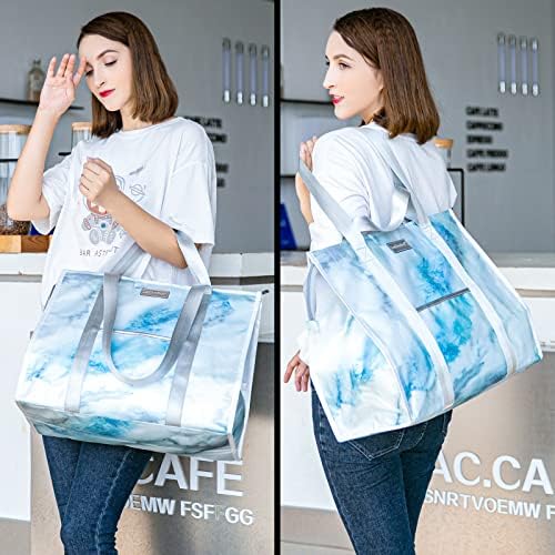 Ladbodun XL izolovana torba za kupovinu namirnica za višekratnu upotrebu, izolovane torbe za hladnjake, vodootporne,
