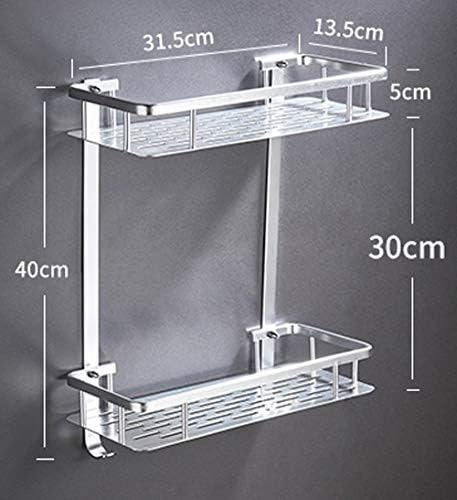 Htllt izdržljiv stalak za skladištenje u kupaonici Organizator nosača - kuhinja, kuhinja, wc,
