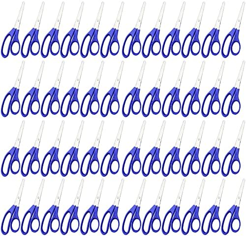 Odontomed2011 set od 50 komada školski škare 12,5 cm plave ručke tupe makaze za makaze