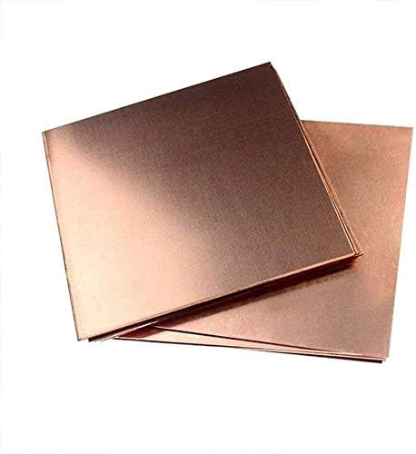 SYZHIWUJIA Metal Bakar folija bakar lim 99,9% čistog bakra Cu metalni lim folija ploča za izradu