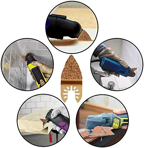 Zripači rasplinjače prsta, multil alat oscilirajuće oštrice odlično za podove, pločice, malter,