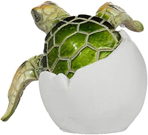 Slatke stvari Prekrasna morska kornjača za kovanje od jaja 3 inča visoka figurica