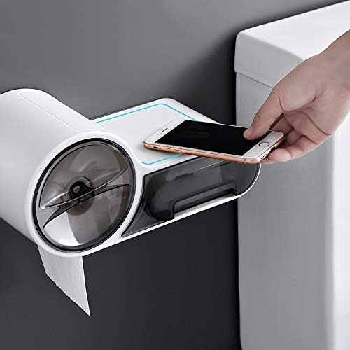 Genigw WC papir držač za papir za papir držač za papir za punjenje cijevi za pohranu kutija vodootporna tkiva