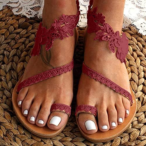 Ženske rimske sandale plaže cipele za vodu Flip flops Otvoreni nožni klizni papuče moda plus veličine